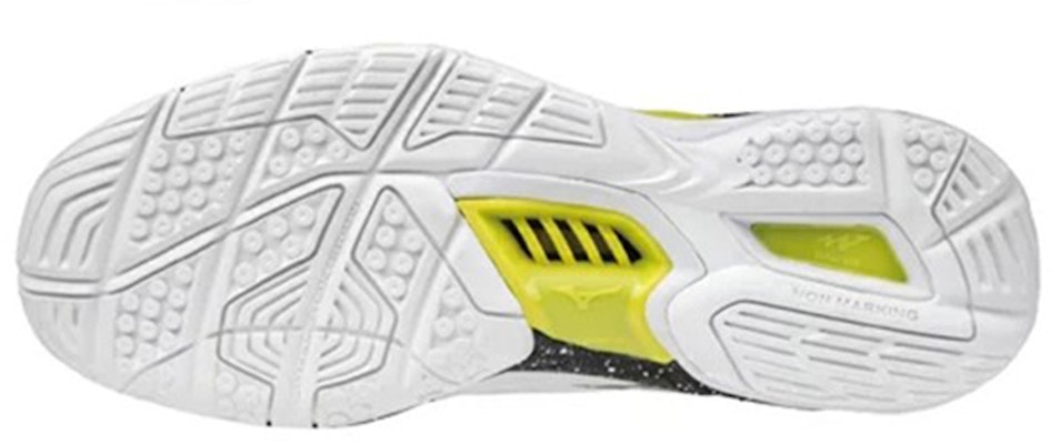Mizuno Wave Stealth 5 'White Black Yellow' X1GA180008 Purchase Mizuno Wave Stealth 5 'White Black Yellow' X1GA180008