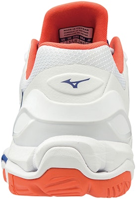 Mizuno Wave Stealth 5 Low Tops Volleyball Shoes White Blue Pink X1GA180027 Shop Mizuno Wave Stealth 5 Low Tops Volleyball Shoes White Blue Pink X1GA180027