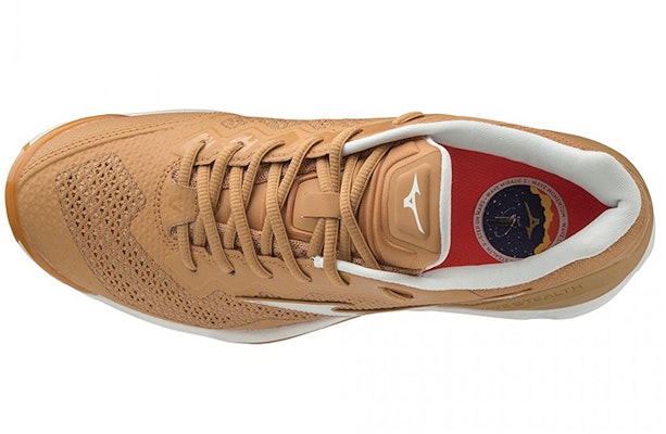 미즈노 웨이브 스텔스 5 '화이트 브라운' (Mizuno Wave Stealth 5 '화이트 브라운') X1GA180096 Order 미즈노 웨이브 스텔스 5 '화이트 브라운' (Mizuno Wave Stealth 5 '화이트 브라운') X1GA180096