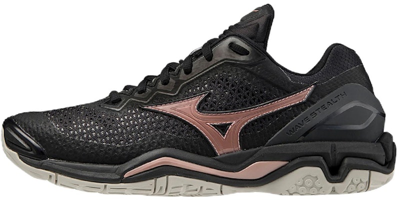 Mizuno Wave Stealth 5 Low Tops Training Shoe Black Pink X1GB189653 Buy Mizuno Wave Stealth 5 Low Tops Training Shoe Black Pink X1GB189653