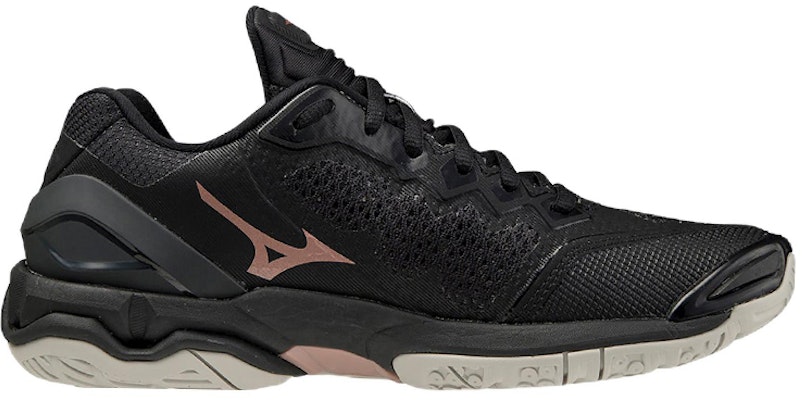 Mizuno Wave Stealth 5 Low Tops Training Shoe Black Pink X1GB189653 Order Mizuno Wave Stealth 5 Low Tops Training Shoe Black Pink X1GB189653