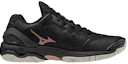 Order Mizuno Wave Stealth 5 Lage Trainingsschoen Zwart Roze X1GB189653