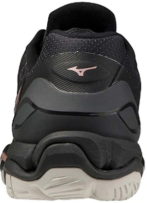 Mizuno Wave Stealth 5 Low Tops Training Shoe Black Pink X1GB189653 Shop Mizuno Wave Stealth 5 Low Tops Training Shoe Black Pink X1GB189653