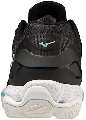 Mizuno Wave Stealth 5 Low Tops Training Shoe Black White Blue X1GB189805 Shop Mizuno Wave Stealth 5 Low Tops Training Shoe Black White Blue X1GB189805