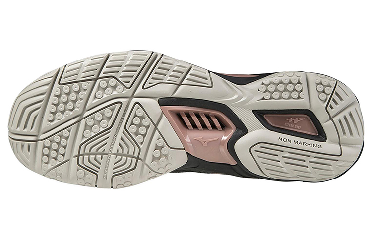 Purchase Mizuno Wave Stealth 5 Lage Trainingsschoen Zwart Roze X1GB189653
