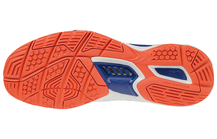 Purchase Mizuno Wave Stealth 5 Low-Top Volleyballschuhe Weiß Blau Pink X1GA180027