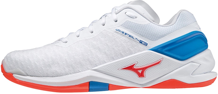 Mizuno Wave Stealth Neo 'Blue Red Mandarin Duck' X1GA200025 Buy Mizuno Wave Stealth Neo 'Blue Red Mandarin Duck' X1GA200025