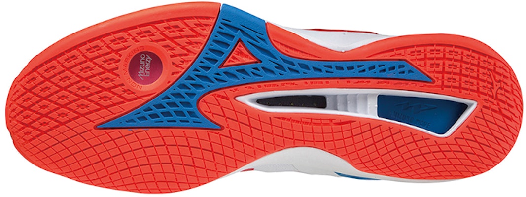 Mizuno Wave Stealth Neo 'Blue Red Mandarin Duck' X1GA200025 Purchase Mizuno Wave Stealth Neo 'Blue Red Mandarin Duck' X1GA200025