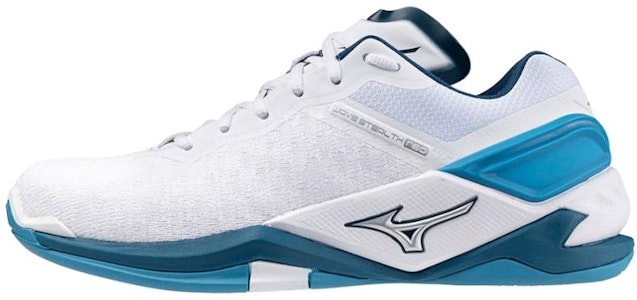 美津濃 Wave Stealth 防滑耐磨 低幫 生活休閒鞋 男款 藍白色 Buy 美津濃 Wave Stealth 防滑耐磨 低幫 生活休閒鞋 男款 藍白色