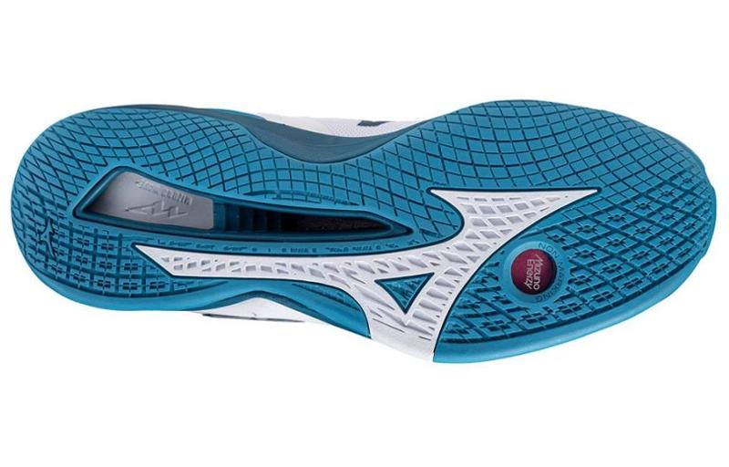 Shop Mizuno Wave Stealth Neo 'White Blue' X1GA200086