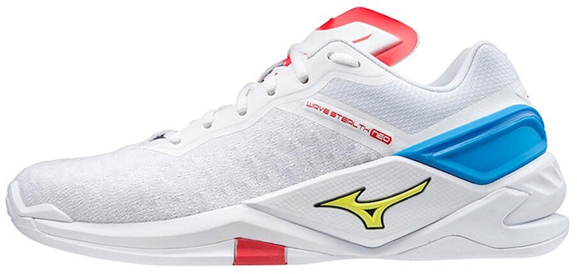Mizuno Wave Stealth Neo 'White Blue Red' X1GA200046 Buy Mizuno Wave Stealth Neo 'White Blue Red' X1GA200046