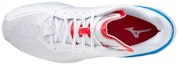 Lookbook Mizuno Wave Stealth Neo 'Putih Biru Merah' X1GA200046