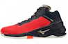 Buy Mizuno Wave Stealth Neo Mid 'Black Red Patchwork' X1GA200563-URV