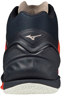 Mizuno Wave Stealth Neo Mid 'Black Red Patchwork' X1GA200563-URV Lookbook Mizuno Wave Stealth Neo Mid 'Black Red Patchwork' X1GA200563-URV