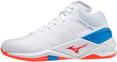 Mizuno Wave Stealth Neo Mid 'White Blue' X1GA200525 Mizuno Wave Stealth Neo Mid 'White Blue' X1GA200525