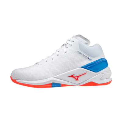 Mizuno Wave Stealth Neo Mid 'White Blue'