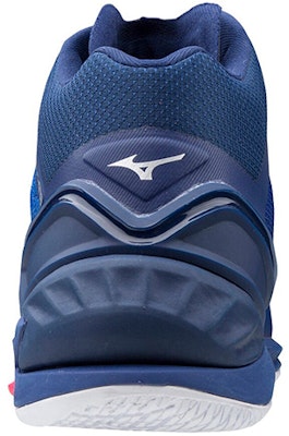 Mizuno Wave Stealth Neo Mid 防滑耐磨 中筒 訓練鞋 男款 藍 Lookbook Mizuno Wave Stealth Neo Mid 防滑耐磨 中筒 訓練鞋 男款 藍