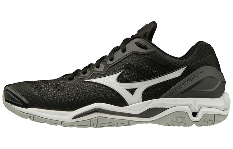 Mizuno Wave Stealth V 'Black White' X1GA180050