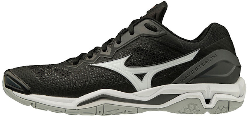 Mizuno Wave Stealth V 'Black White' X1GA180050 Buy Mizuno Wave Stealth V 'Black White' X1GA180050