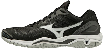Mizuno Wave Stealth V 'Black White' X1GA180050 Mizuno Wave Stealth V 'Black White' X1GA180050