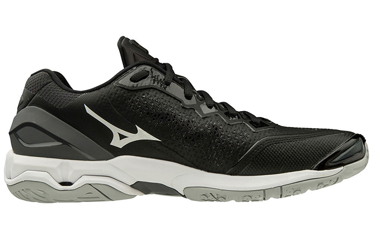 Order Mizuno Wave Stealth V 'Hitam Putih' X1GA180050