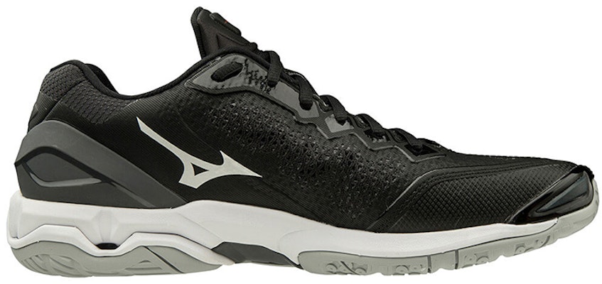 Mizuno Wave Stealth V 'Black White' X1GA180050 Order Mizuno Wave Stealth V 'Black White' X1GA180050