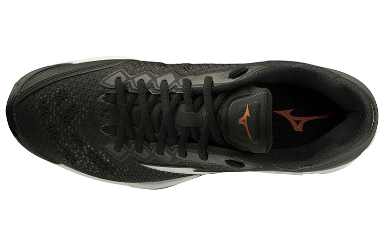 Lookbook Mizuno Wave Stealth V 'Black White' X1GA180050