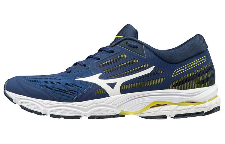 Mizuno Wave Stream 2 19FW 'Black White Yellow' J1GC191902