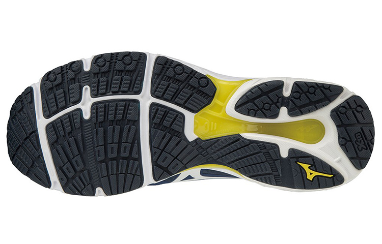 Mizuno Wave Stream 2 19FW 'Black White Yellow' 圖 5