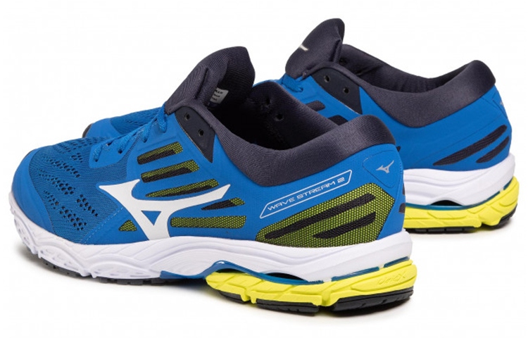 Lookbook Mizuno Wave Stream 2 ''Blau Weiß Gelb'' J1GC191927