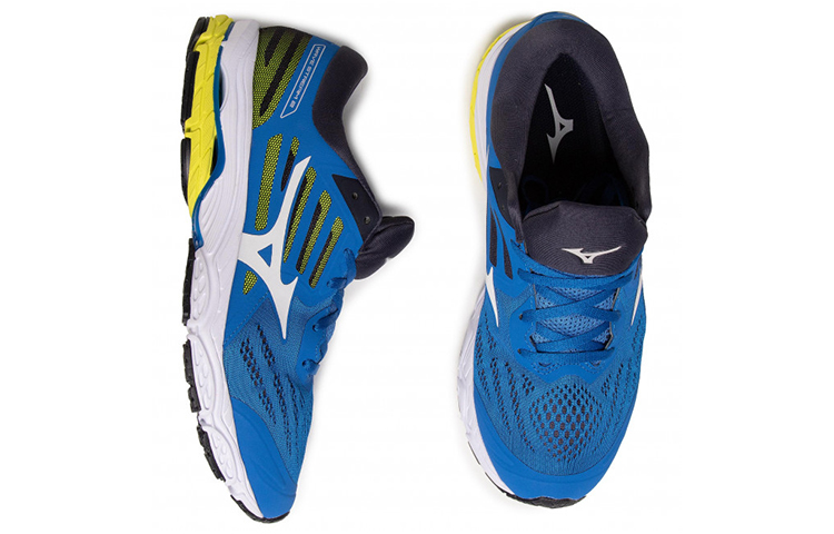 Shop Mizuno Wave Stream 2 ''Blau Weiß Gelb'' J1GC191927