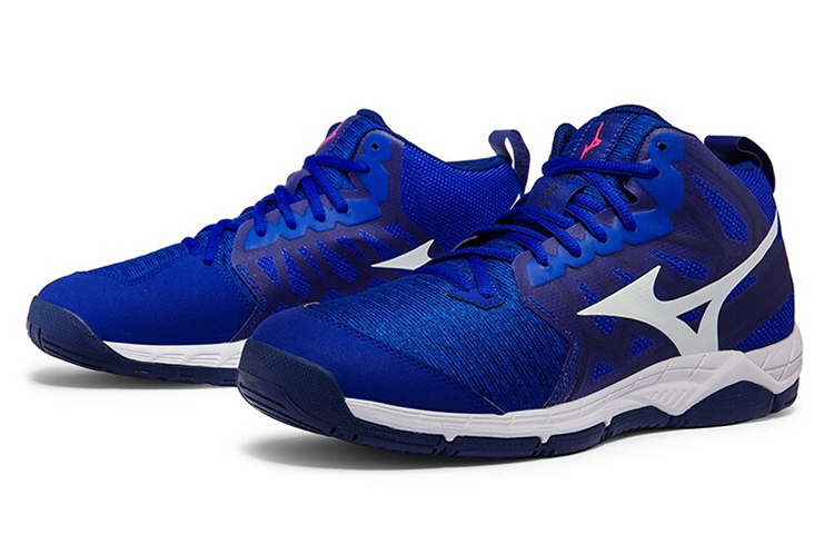 Order Mizuno Wave Super Sonic 2 Mid ''Blauw Volleybal Unisex'' V1GA204520