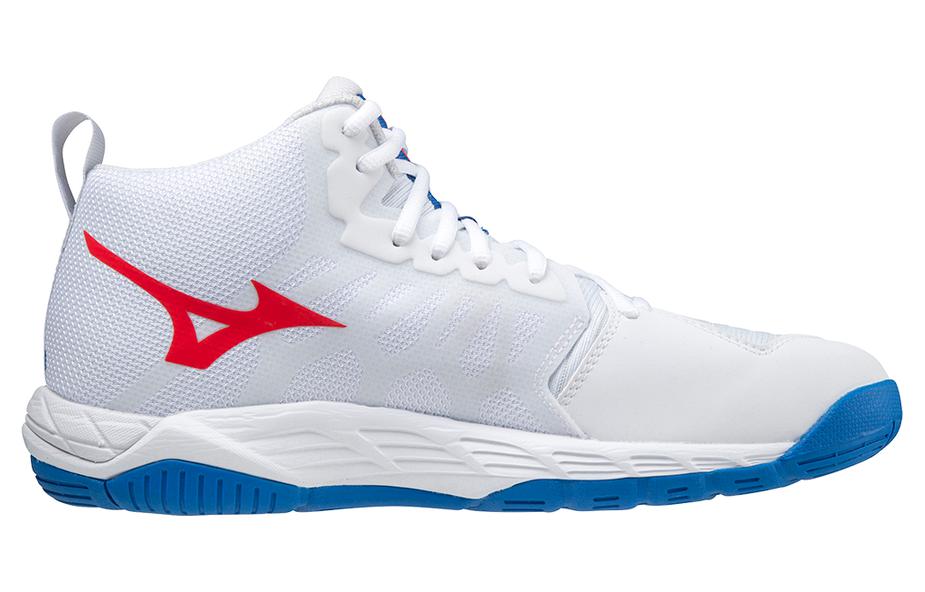 Mizuno Wave Supersonic 2 Mid 'White Red' 圖 2