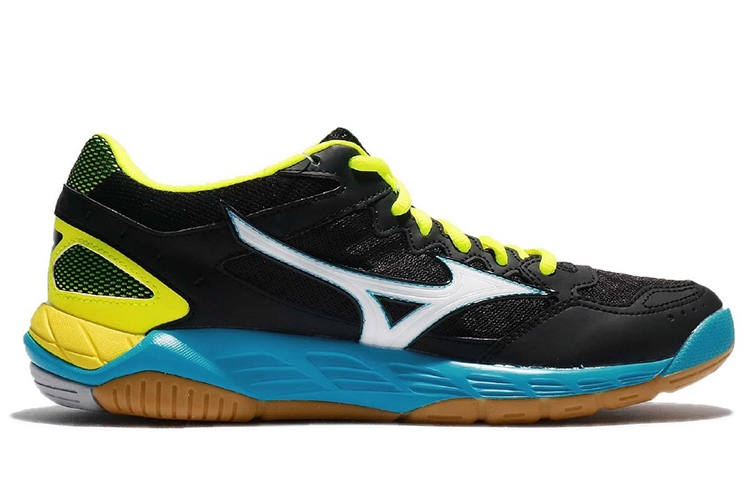 Order Mizuno Wave Supersonic 'Black Yellow Blue' V1GA184002