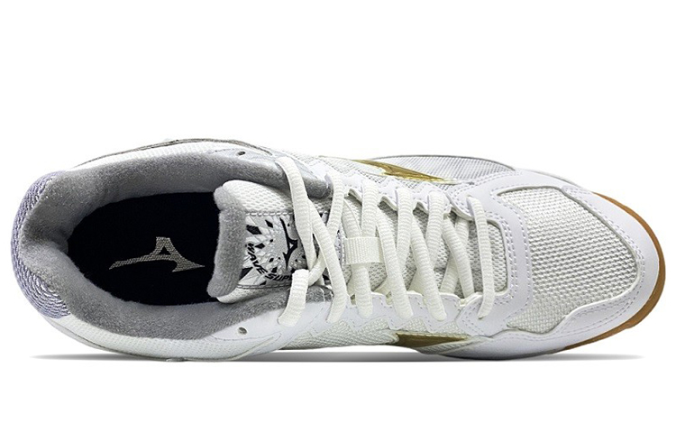 Lookbook 미즈노 웨이브 슈퍼소닉 Cn '화이트 골드' V1GA216152