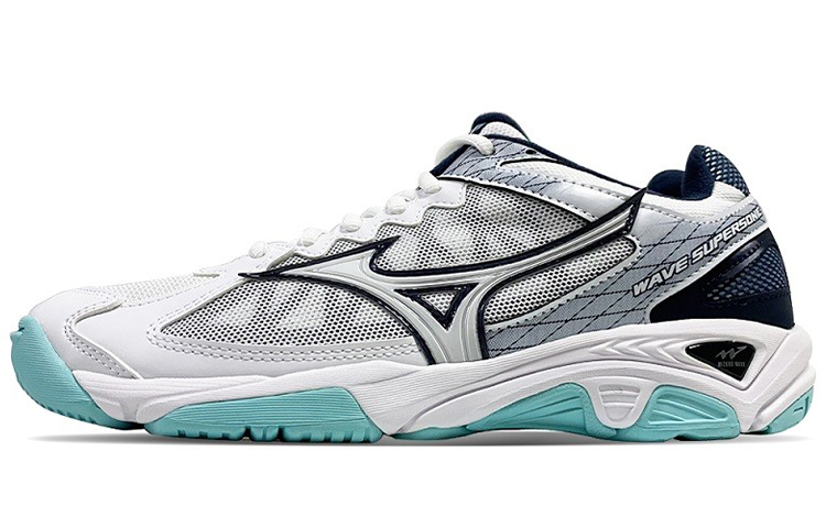 Mizuno Wave Supersonic 'Putih Abu-Abu Langit Biru' V1GA216111