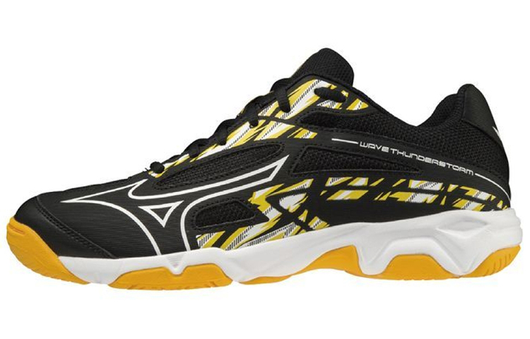 Mizuno Wave Thunderstorm 'Black White Yellow' V1GA222144