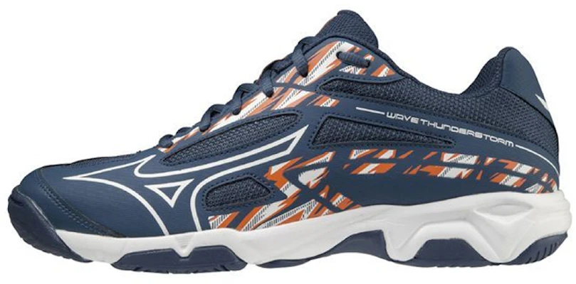 Mizuno Wave Thunderstorm ''Blau Orange'' Sneakers V1GA222121 Buy Mizuno Wave Thunderstorm ''Blau Orange'' Sneakers V1GA222121