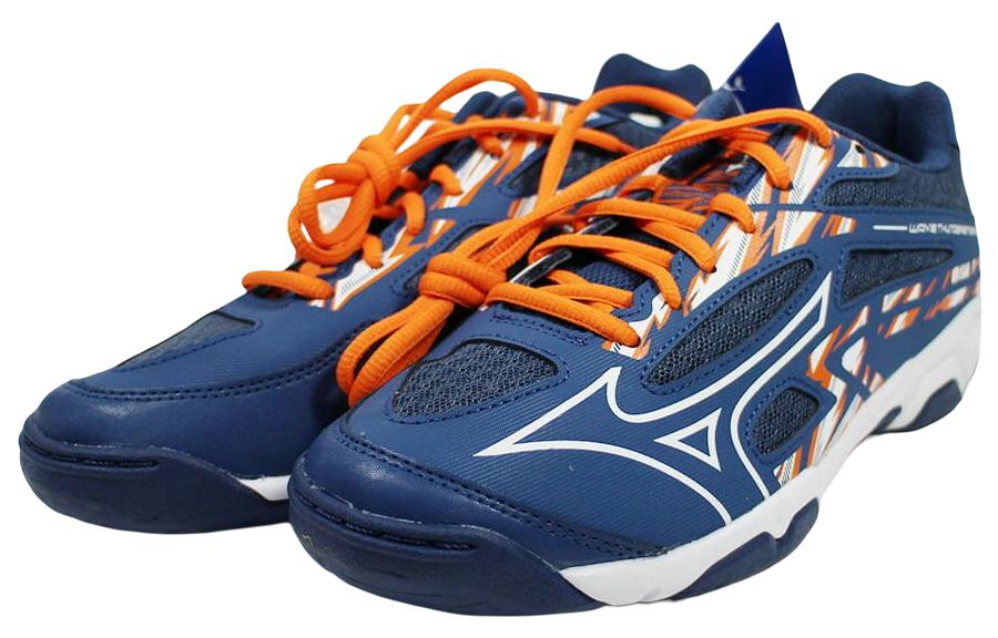 Lookbook Mizuno Wave Thunderstorm ''Blau Orange'' Sneakers V1GA222121