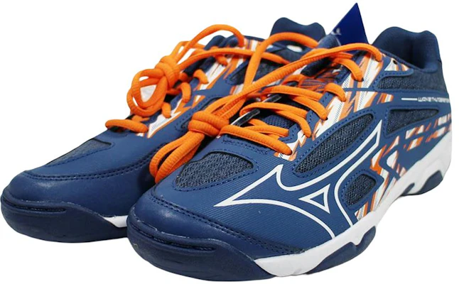 Mizuno Wave Thunderstorm ''Blau Orange'' Sneakers V1GA222121 Lookbook Mizuno Wave Thunderstorm ''Blau Orange'' Sneakers V1GA222121