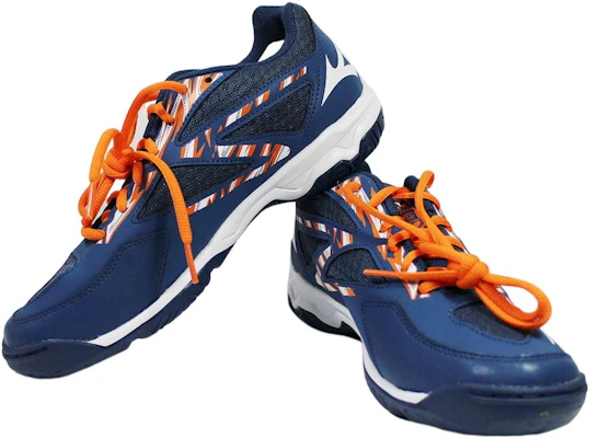 Mizuno Wave Thunderstorm ''Blau Orange'' Sneakers V1GA222121 Shop Mizuno Wave Thunderstorm ''Blau Orange'' Sneakers V1GA222121