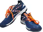 Shop Mizuno Wave Thunderstorm ''Blau Orange'' Sneakers V1GA222121