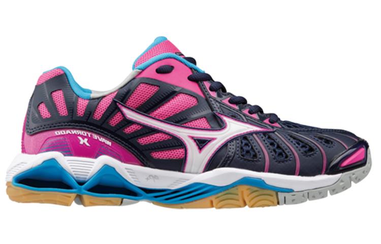 Order Mizuno Wave Tornado ''Blau Rosa'' Sneaker V1GC161272