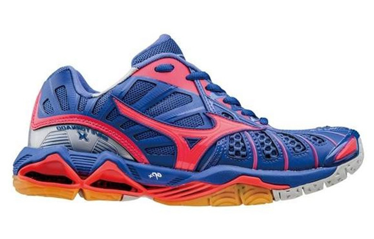 Order Mizuno Wave Tornado ''Blau Rot'' Sneakers V1GC161263
