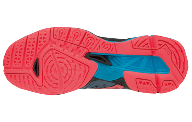 Shop Mizuno Wave Tornado X2 ''Bleu-Rouge'' V1GC181265