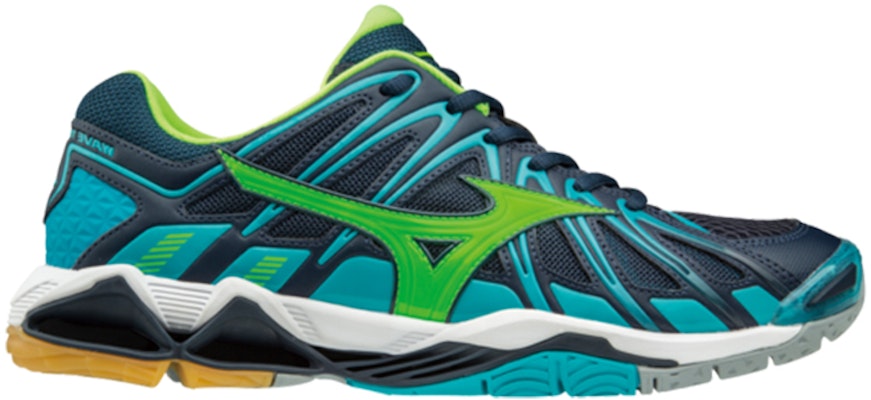 Mizuno Wave Tornado X2 ''Bleu Vert'' V1GA181236 Order Mizuno Wave Tornado X2 ''Bleu Vert'' V1GA181236