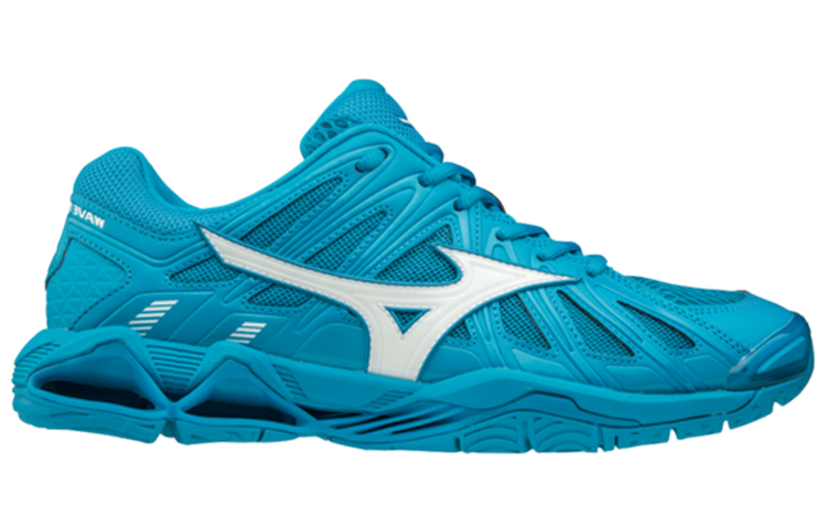 Mizuno Wave Tornado X2 Low Volleyball Shoe 'Blue White' 圖 2