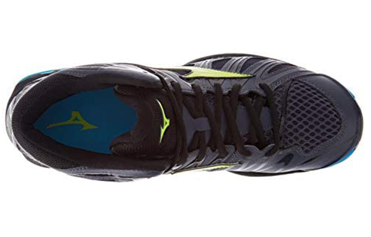 Lookbook Mizuno Wave Tornado X2 MID 'Hitam Kuning' V1GA181747