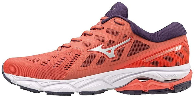 Mizuno 減震防滑耐磨 低幫 跑步鞋 女款 粉白 Buy Mizuno 減震防滑耐磨 低幫 跑步鞋 女款 粉白
