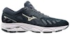 Mizuno Wave Ultima 11 Pelapik Tanpa Licin Rendah Biru Kelabu J1GD190972
